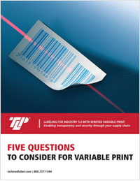 Five Questions to Consider for Variable Print