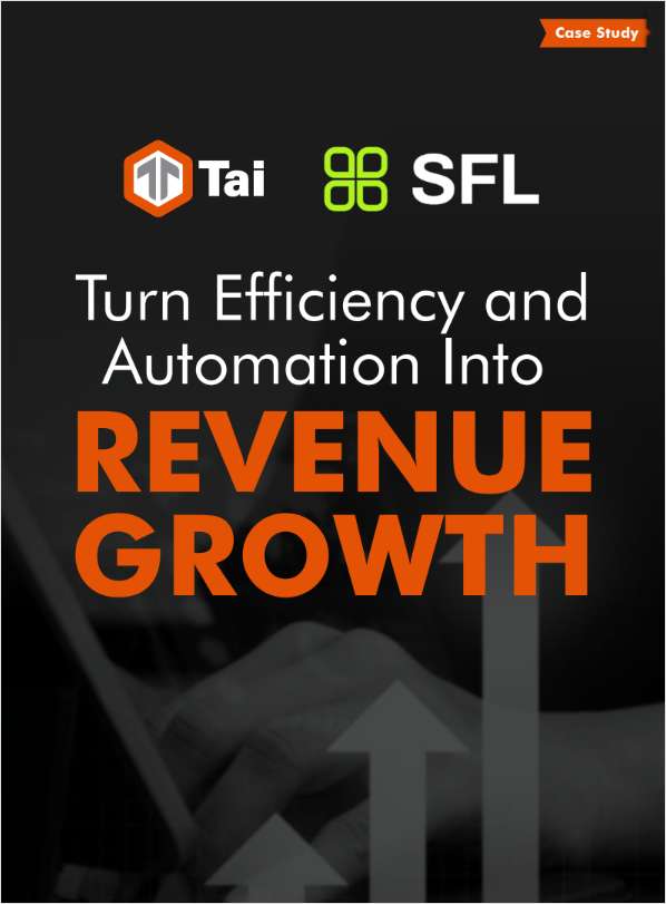 Turn Efficiency and Automation Into Revenue GROWTH