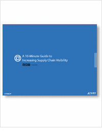 eBook: 10 Minute Guide to Increasing Supply Chain Visibility