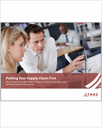 Put Your Supply Chain Operations First (and Don't Wait on Your ERP)