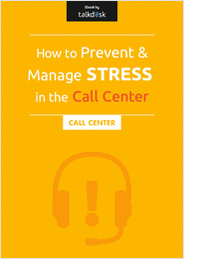 How to Prevent and Manage Stress in the Call Center