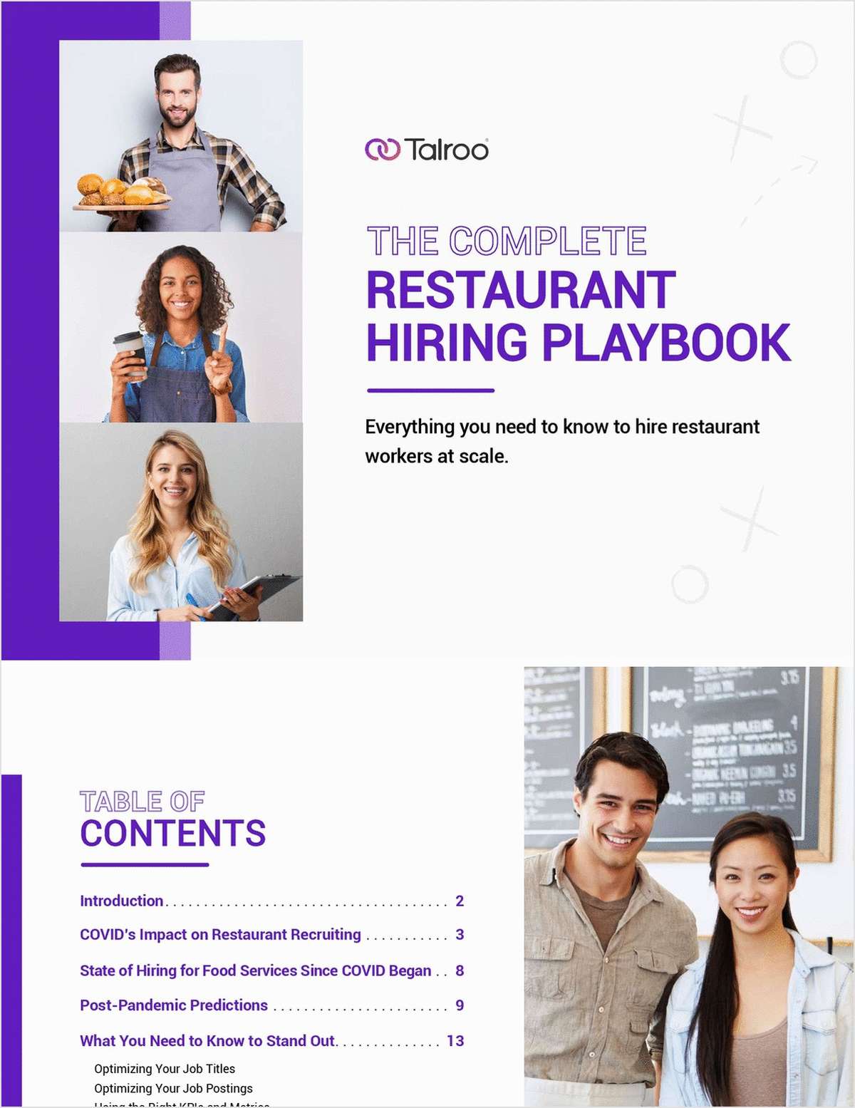 Talroo's 2022 Complete Restaurant Hiring Playbook