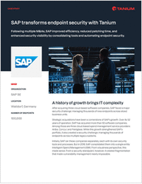 SAP transforms endpoint security with Tanium
