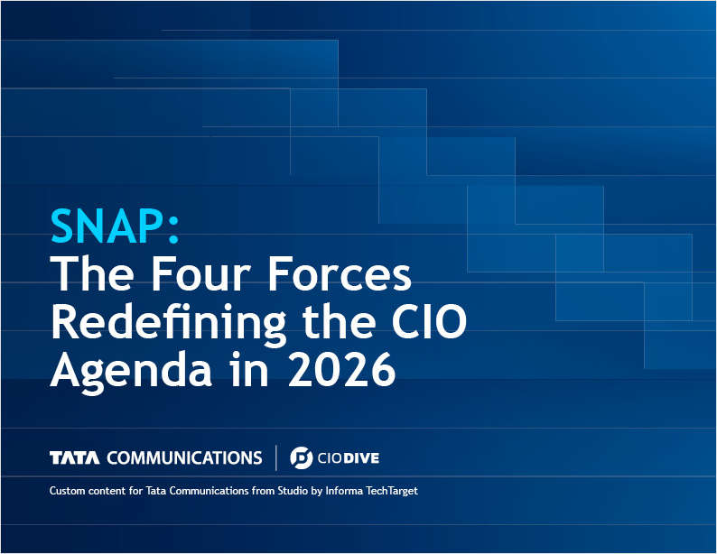 CIOs: Overcome the Top 4 Disruptive Forces Across Industries
