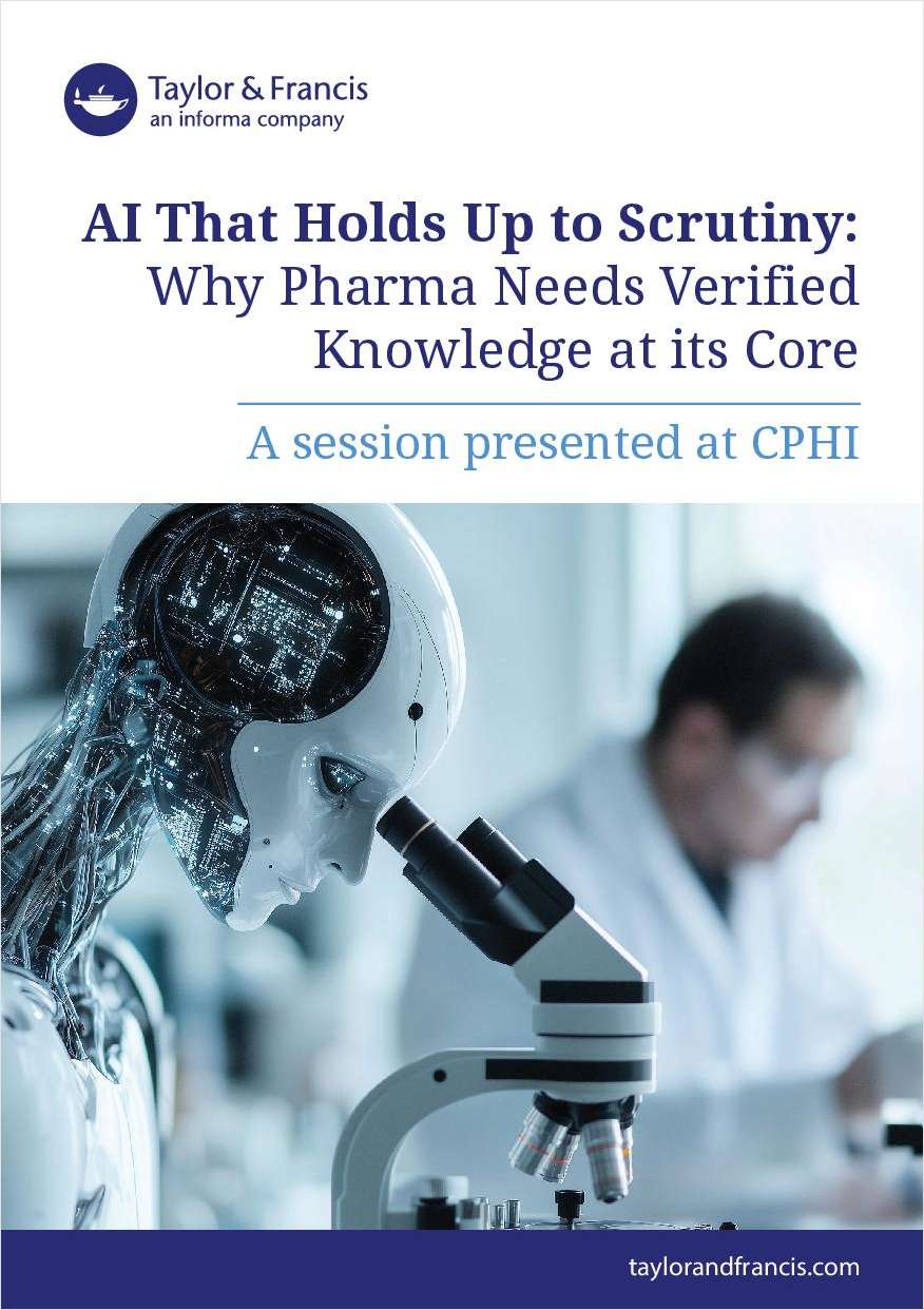 Why Pharma Needs Verified Knowledge at its Core
