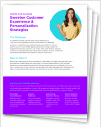 Read! Sweetening Customer Experience & Personalization Strategies