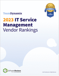 Info-Tech ITSM Vendor Rankings