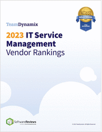 Info-tech-Software Reviews ITSM Vendor Rankings