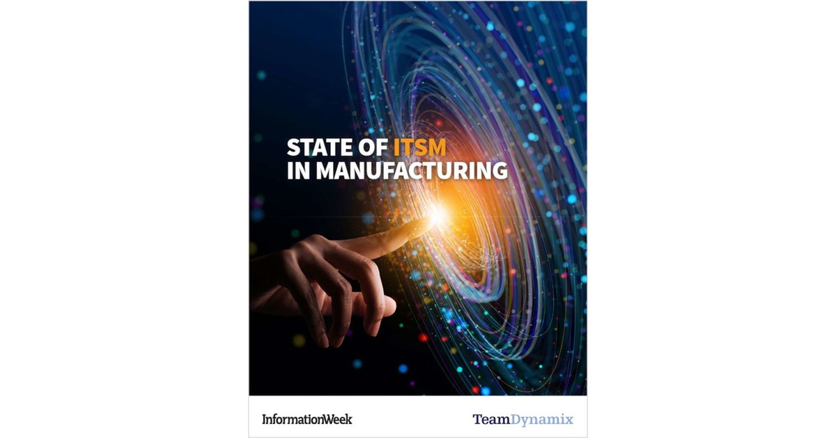 State of ITSM in Manufacturing, Free TeamDynamix Research Report - Vimarsana News