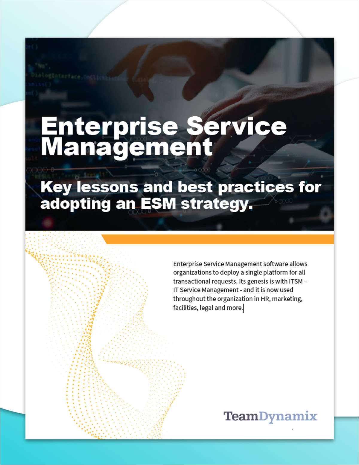 Going Beyond IT | IT Service Management for the Enterprise