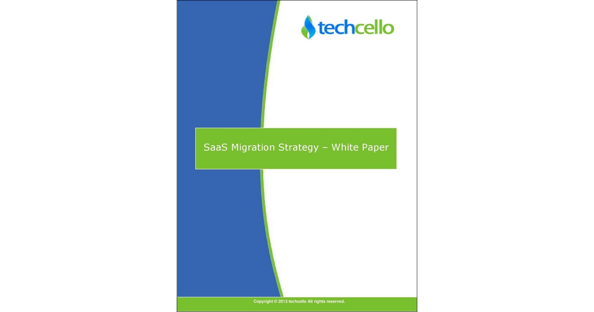 SaaS Migration Strategy