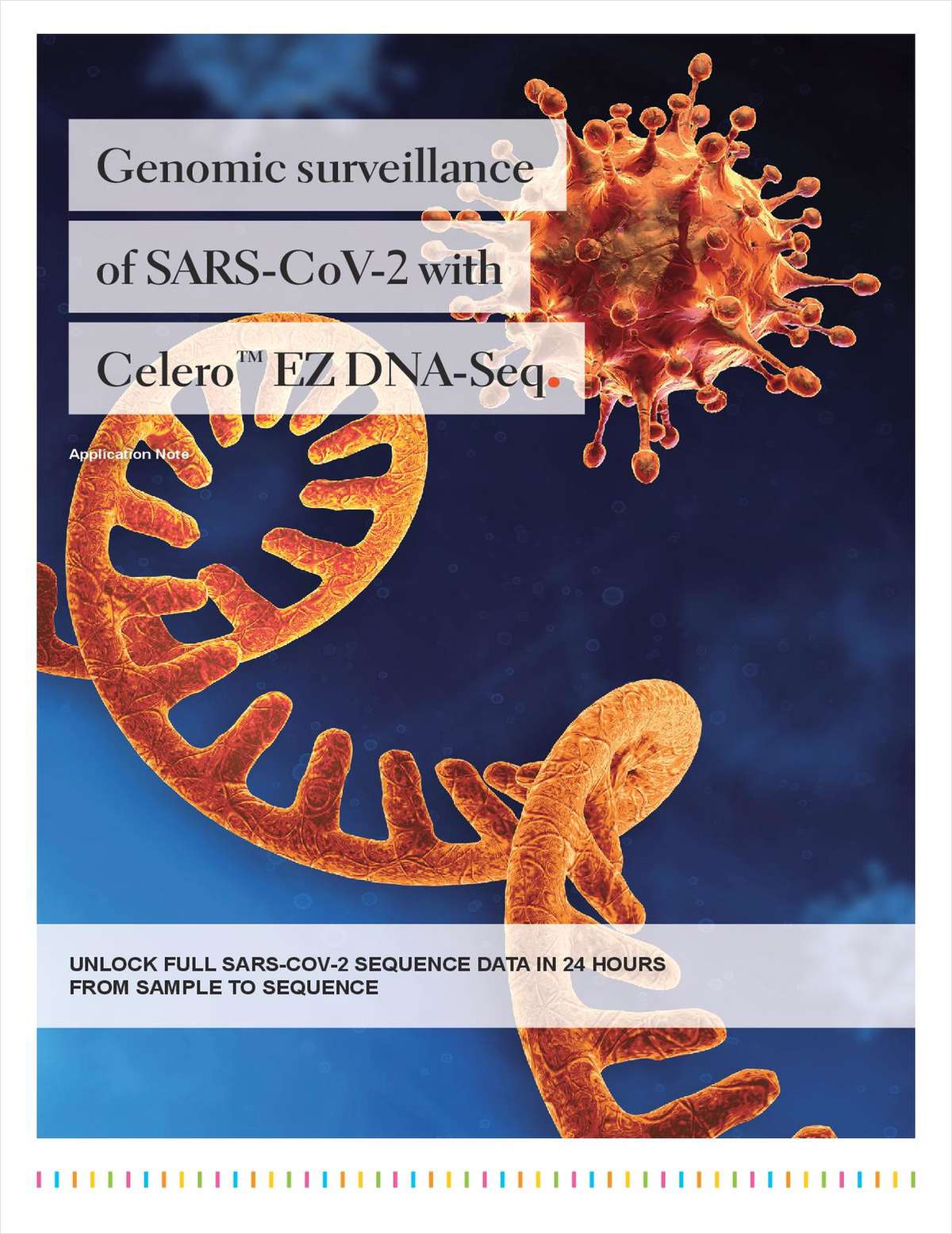 Genomic Surveillance of SARS-CoV-2 with Celero EZ DNA-Seq