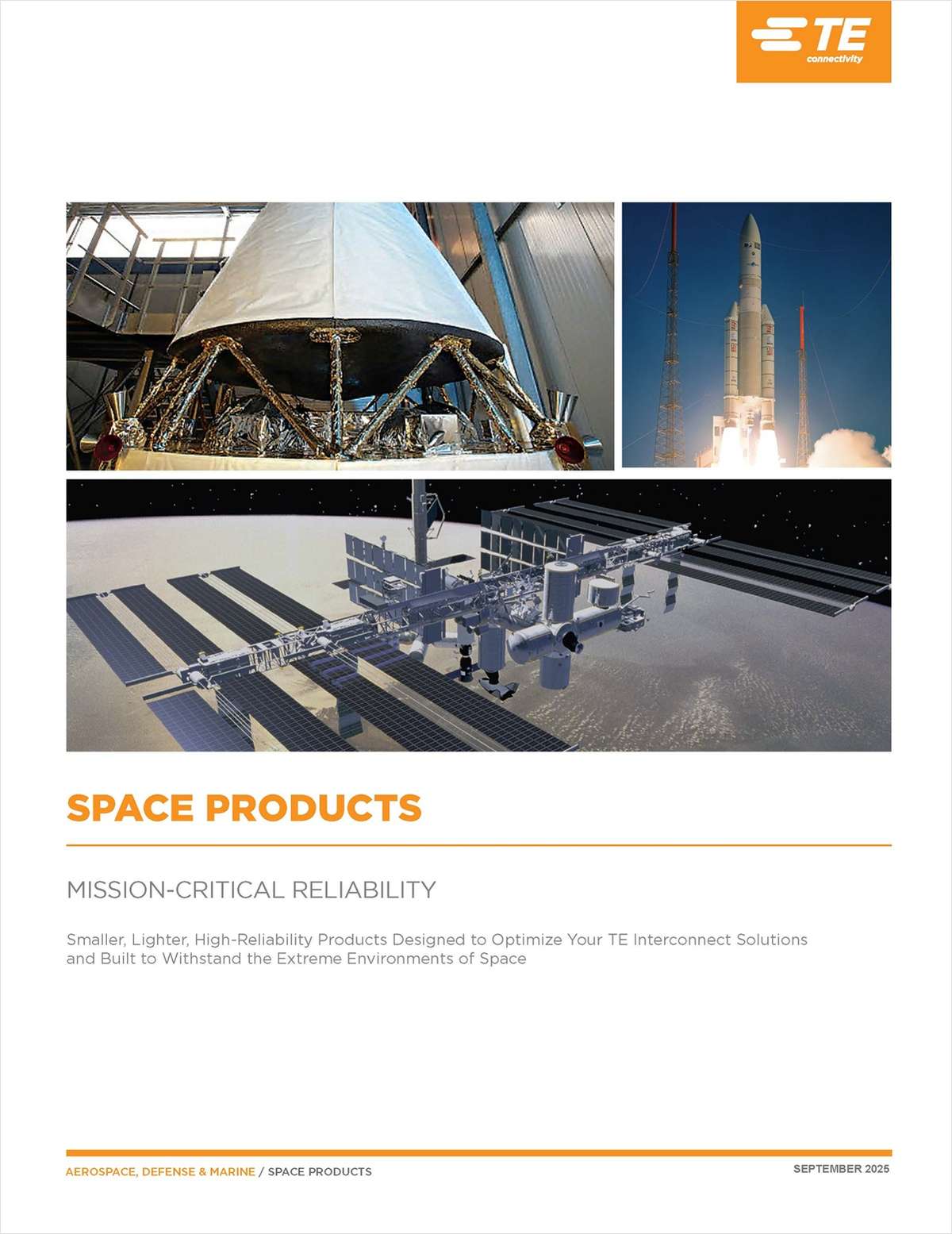Space Rocket Applications & TE Interconnect Solutions