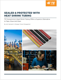 Sealed and Protected with Heat Shrink Tubing