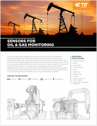 Sensors for Oil & Gas Monitoring