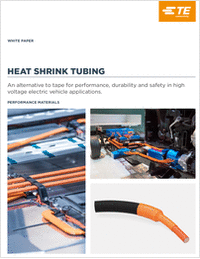 Heat Shrink tubing: An alternative to tape for performance, durability and safety in high  voltage electric vehicle applications.