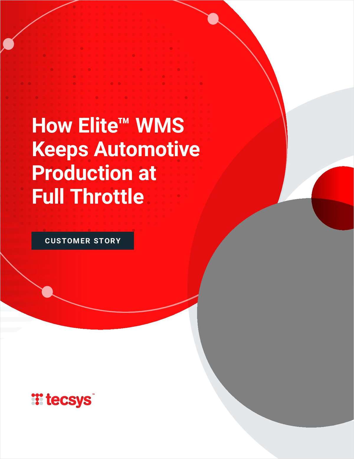 How Elite™ WMS Keeps Automotive Production at Full Throttle