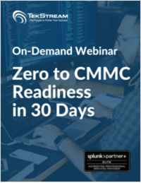 Zero to CMMC Compliance in 30 Days