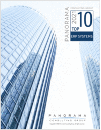Panorama Consulting Group: 2021 Top 10 ERP Systems