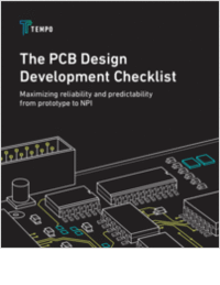 The PCB Design Development Checklist