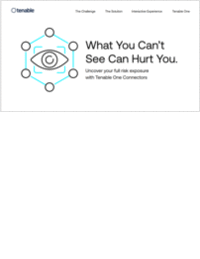 What You Can't See Can Hurt You: Uncover your full risk exposure with Tenable One Connectors