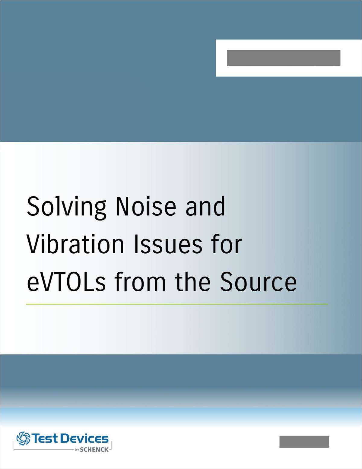 Solving Noise & Vibration Issue for eVTOLs from the Source