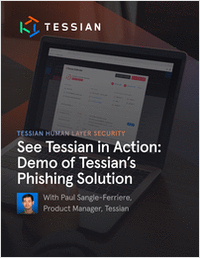 See Tessian in Action: Demo of Tessian's Phishing Solution