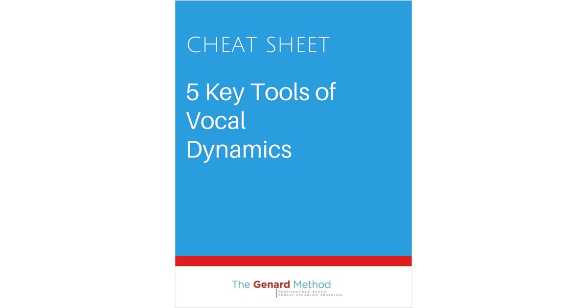 5 Key Tools of Vocal Dynamics