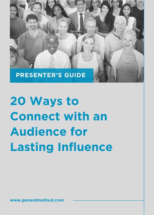 20 Ways to Connect with an Audience for Lasting Influence