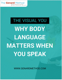 The Visual You - Why Body Language Matters When You Speak