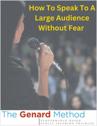 How To Speak To A Large Audience Without Fear