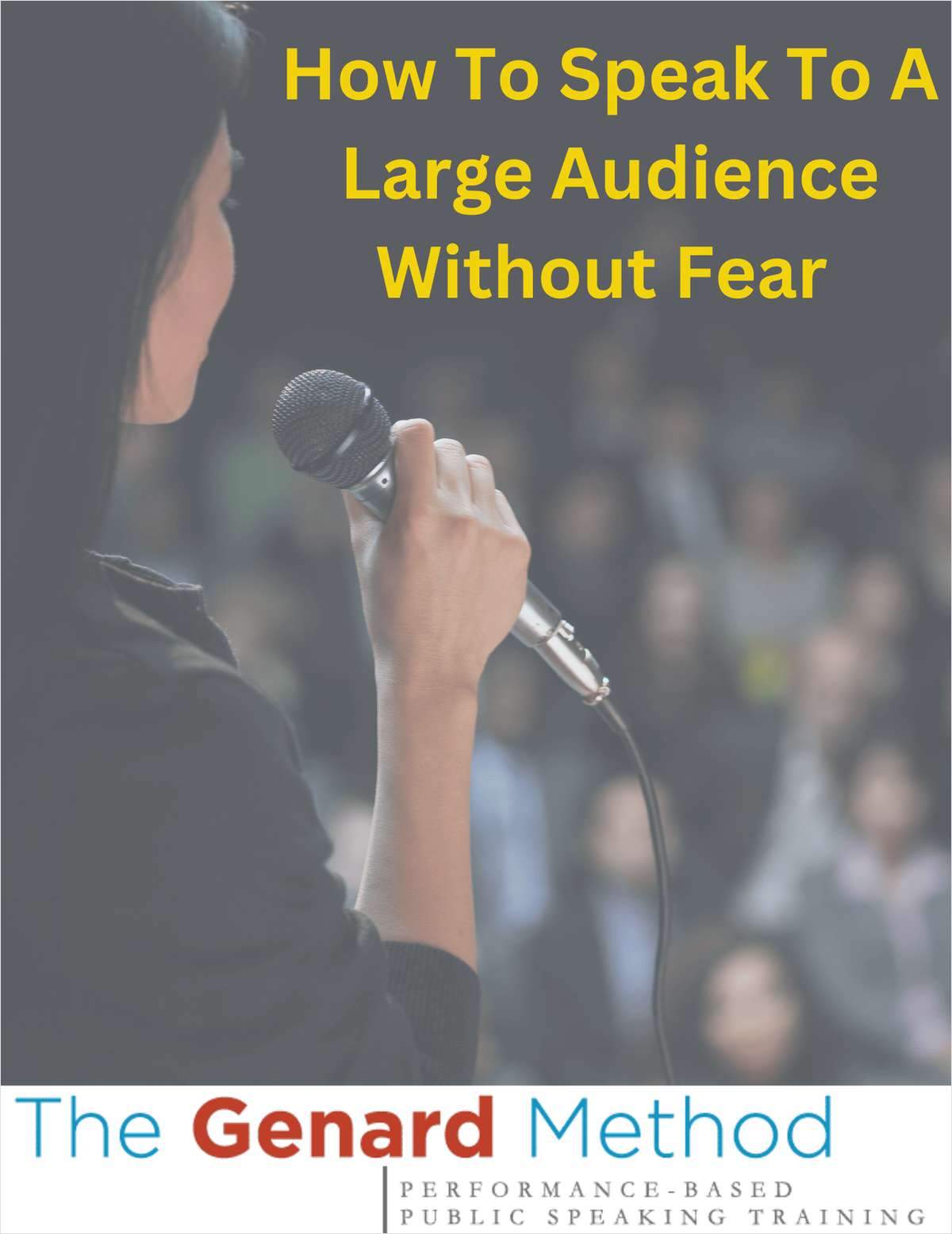 How To Speak To A Large Audience Without Fear