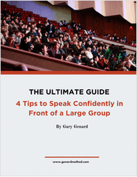 The Ultimate Guide: 4 Tips to Speak Confidently In Front Of A Large Group