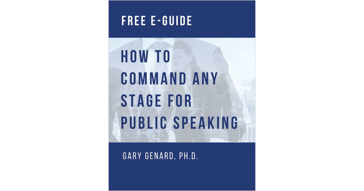 How to Command any Stage for Public Speaking