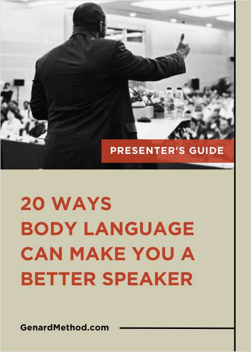 20 Ways Body Language Can Make You a Better Speaker