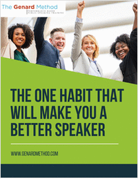 The One Habit that Will Make You a Better Speaker