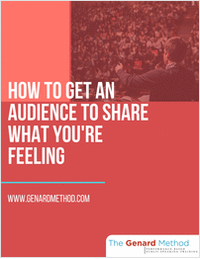 How to Get an Audience to Share What You're Feeling