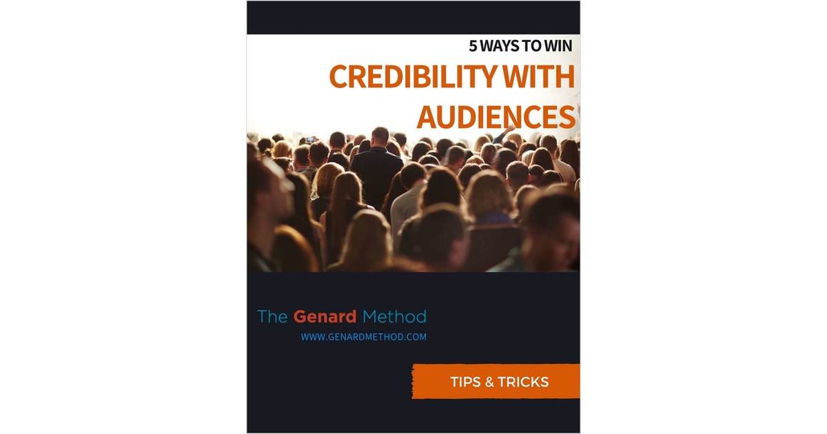 5 Ways to Win Credibility with Audiences