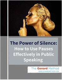 The Power of Silence: How to Use Pauses Effectively in Public Speaking
