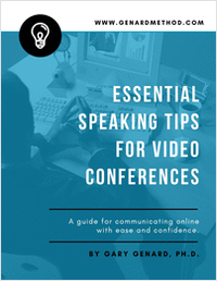 Essential Speaking Tips for Video Conferences