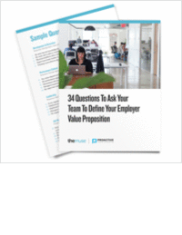 34 Questions to Define Your Employer Value Proposition