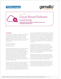 Cloud-Based Software Licensing