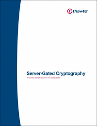 Server-Gated Cryptography: Providing Better Security for More Users
