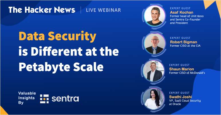 Webinar -- Data Security is Different at the Petabyte Scale