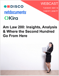 Am Law 200: Insights, Analysis & Where the Second Hundred Go From Here