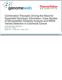 Combination Therapies Driving the Need for Expanded Genotypic Information: Case Studies of Microsatellite Instability Analysis and KRAS Variant Detection in Colorectal Cancer