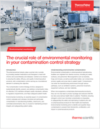 The Role of Environmental Monitoring in a Contamination Control Strategy