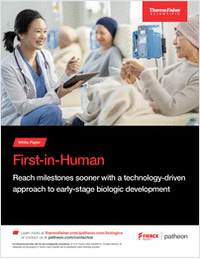First-in-Human: Reach milestones sooner with a technology-driven approach to early-stage biologic development