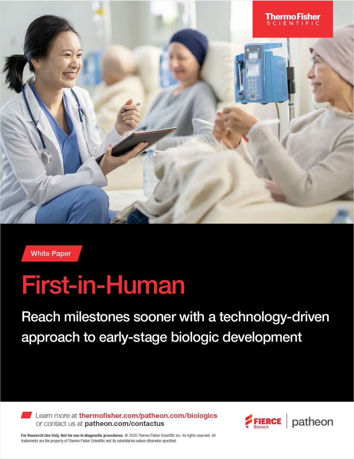 First-in-Human: Reach milestones sooner with a technology-driven approach to early-stage biologic development