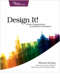 Design It! From Programmer to Software Architect